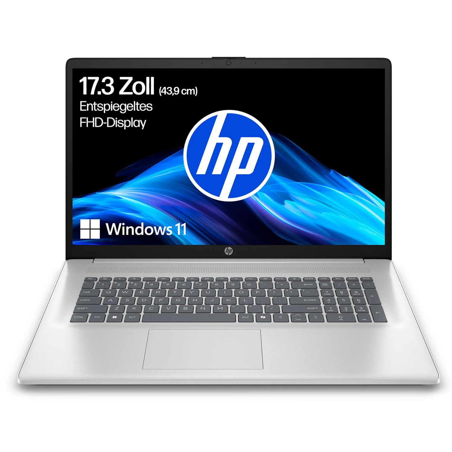 HP 17-cn4272ng 43,9 cm (17,3 Zoll) Notebook silber