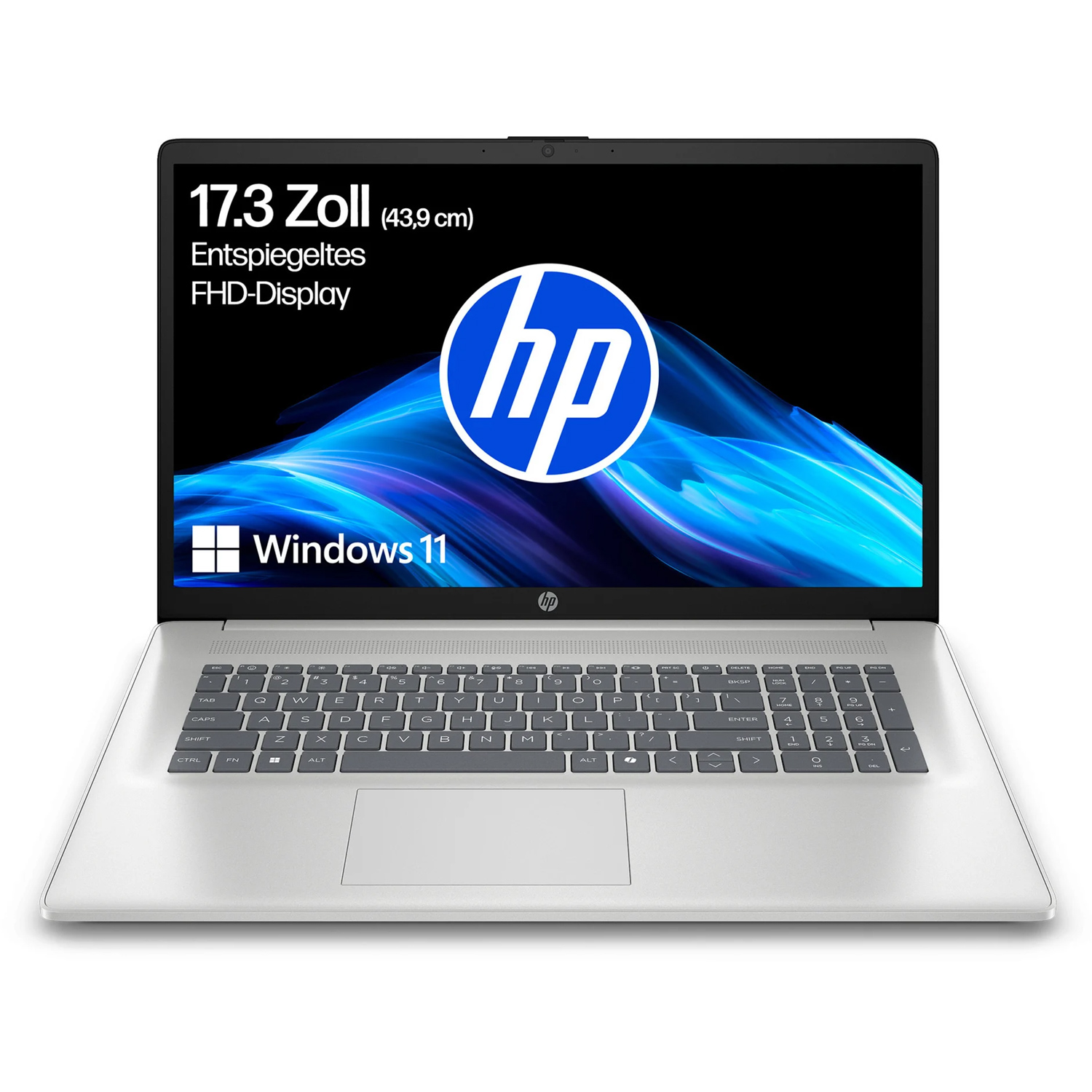 HP 17-cp3285ng 43,9 cm (17,3 Zoll) Notebook silber