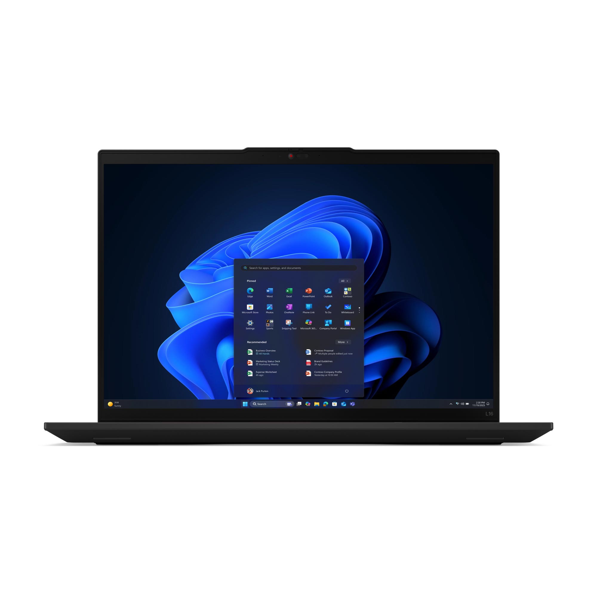 Lenovo ThinkPad L16 40,6 cm (16 Zoll) Core Ultra 5 Notebook