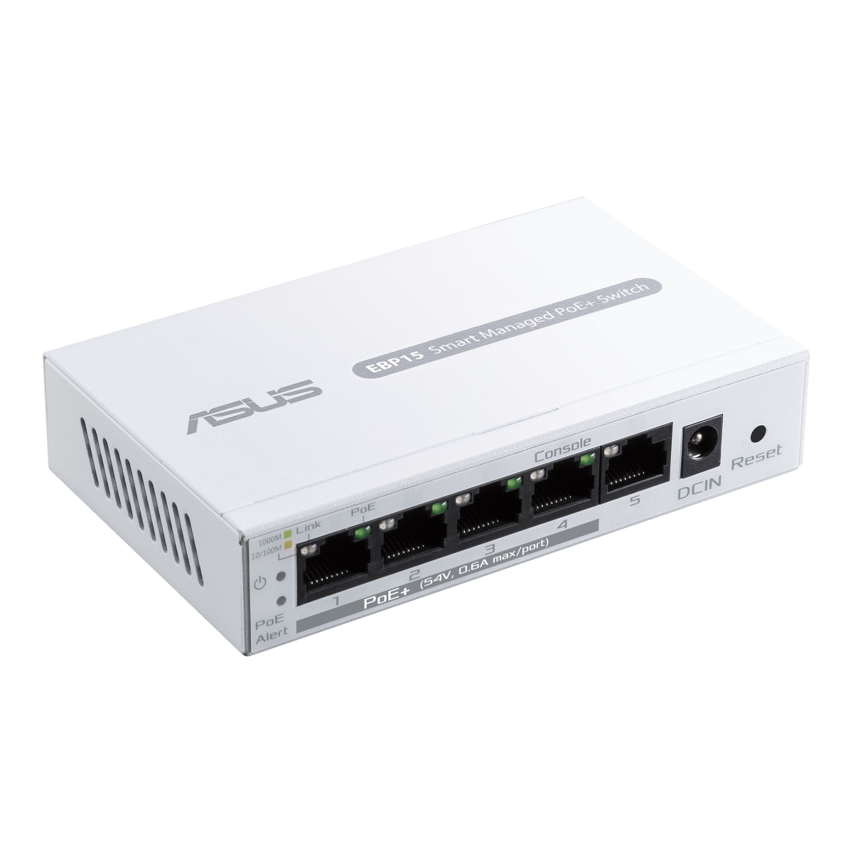 Asus ExpertWiFi EBP15 PoE+ Switch weiß