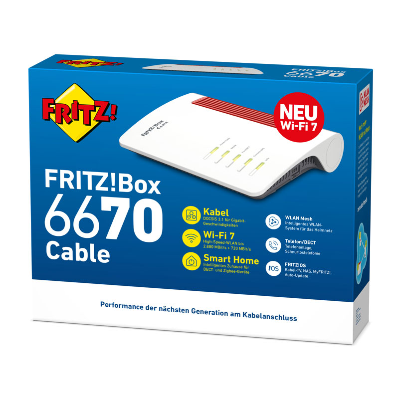 AVM FRITZ!Box 6670 Cable Router