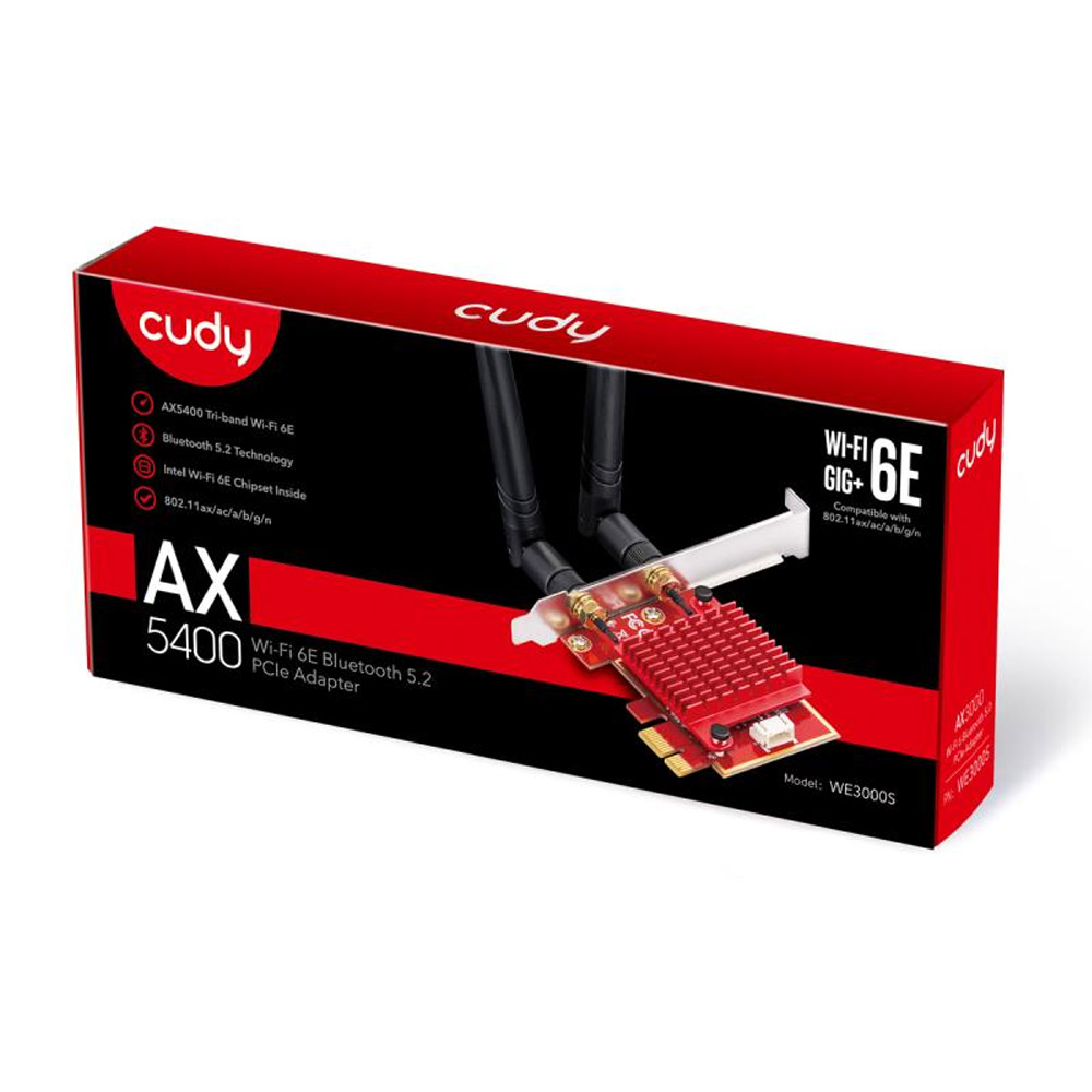 Cudy WE3000S PCIe WLAN-Karte