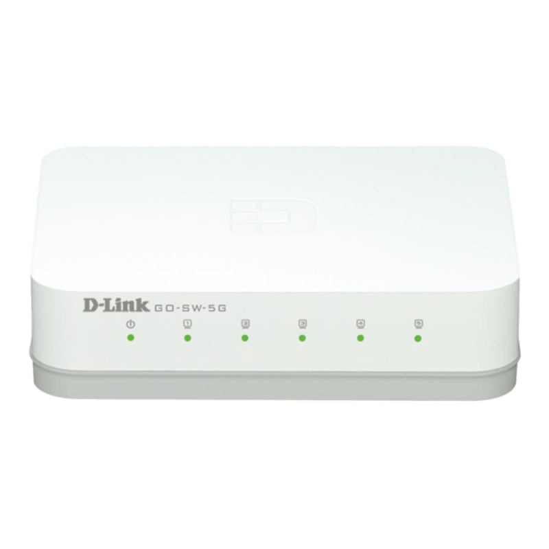 D-Link GO-SW-5G 5-Port Gigabit Easy Desktop Switch