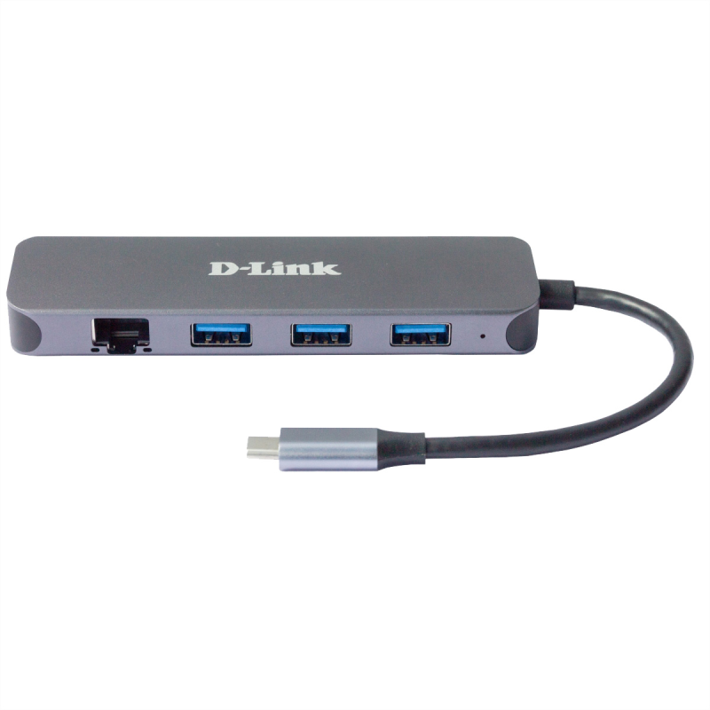 D-Link DUB-2334 5-in-1 USB-C Hub mit Power Delivery