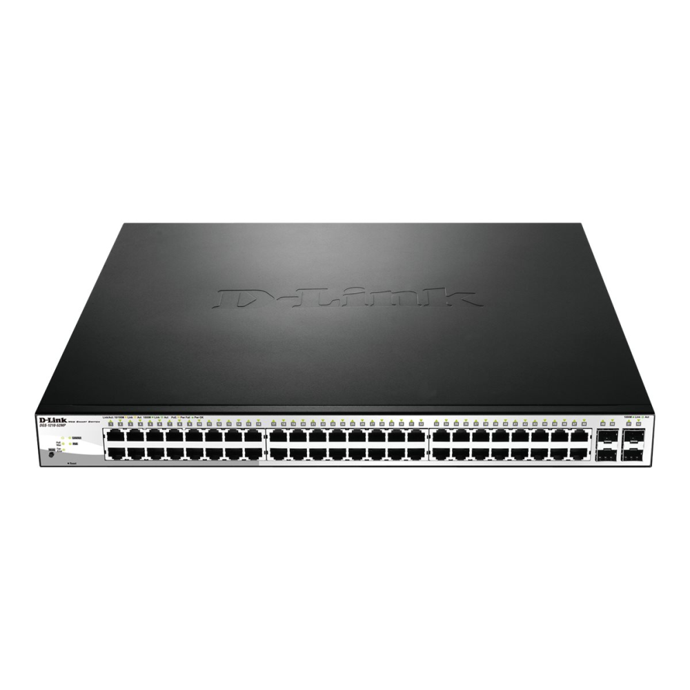 D-Link DGS-1210-52MP/E Gigabit Smart+ Managed Switch