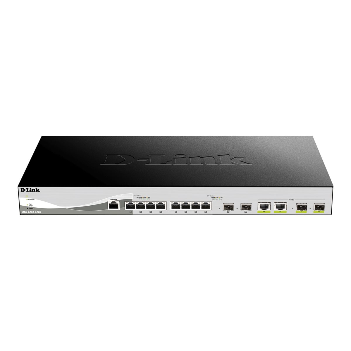 D-Link DXS-1210-12TC/E Managed Switch schwarz