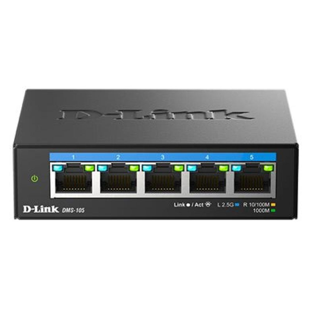 D-Link DMS-105 5-Port Multi-Gigabit Switch