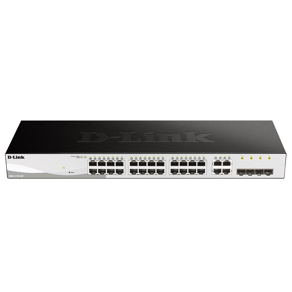 D-Link DGS-1210-28 28-Port Gigabit Smart Switch