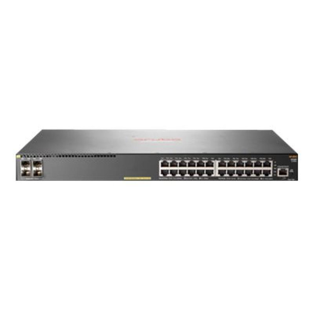 HPE Aruba 2930F 24G PoE+ 4SFP+ Switch grau