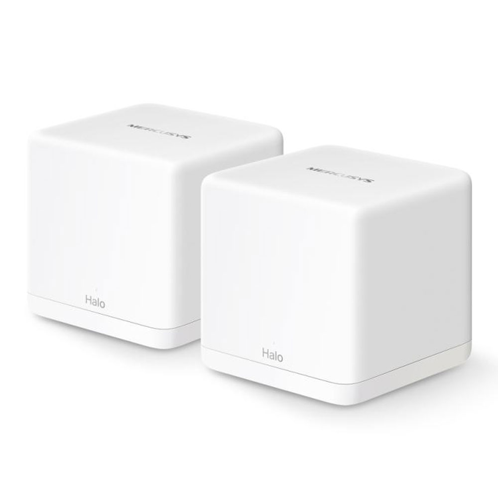 Mercusys HALO H60X Wi-Fi 6 Mesh-System 2er-Pack weiß