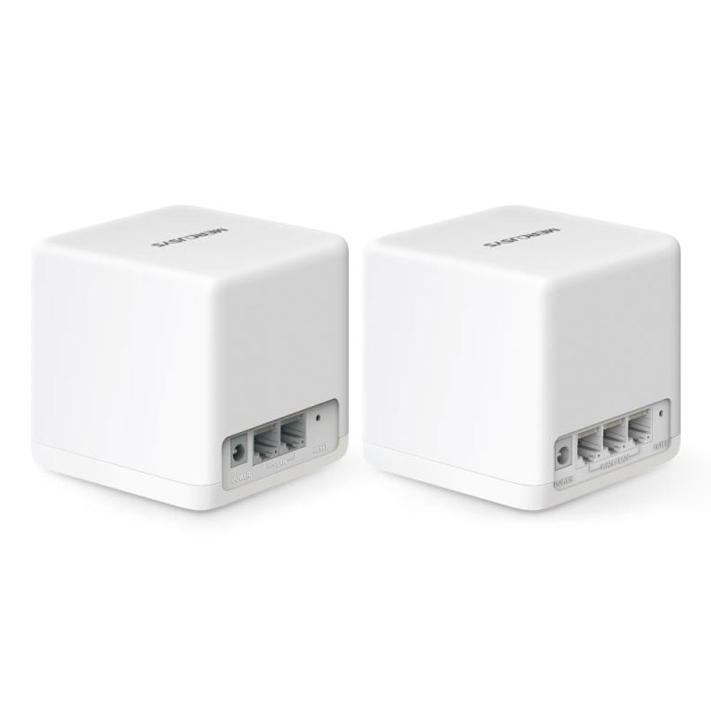 Mercusys HALO H60X Wi-Fi 6 Mesh-System 2er-Pack weiß