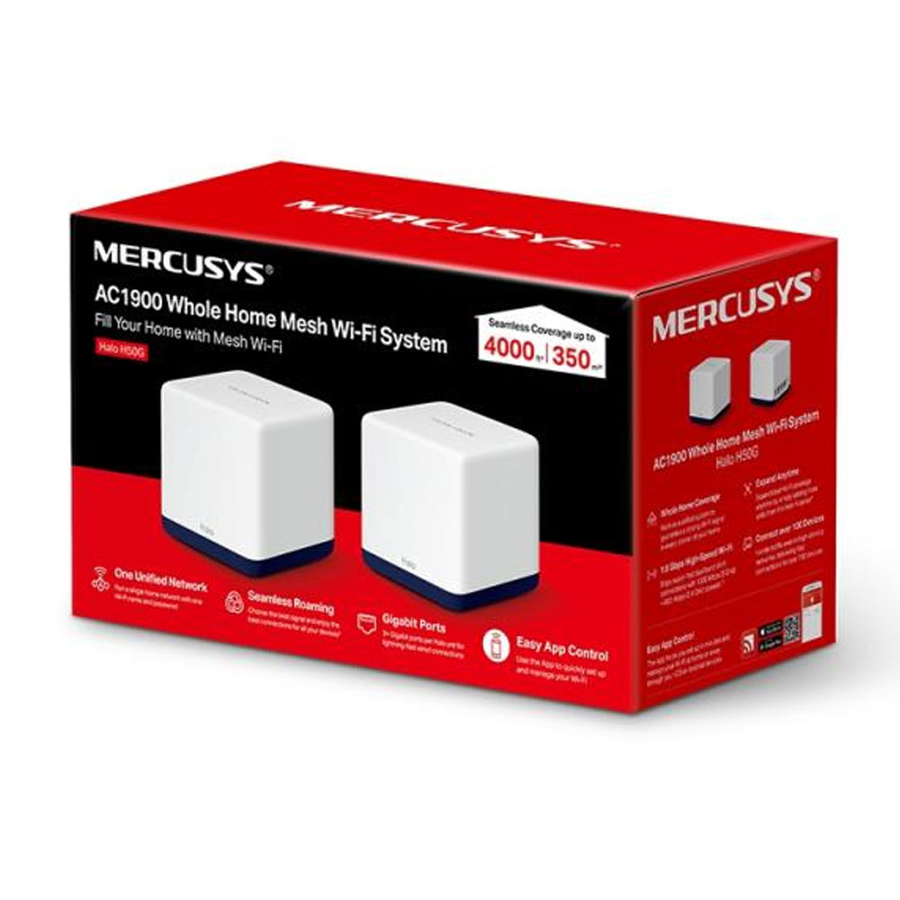Mercusys AC1900 Whole Home Mesh Wi-Fi System