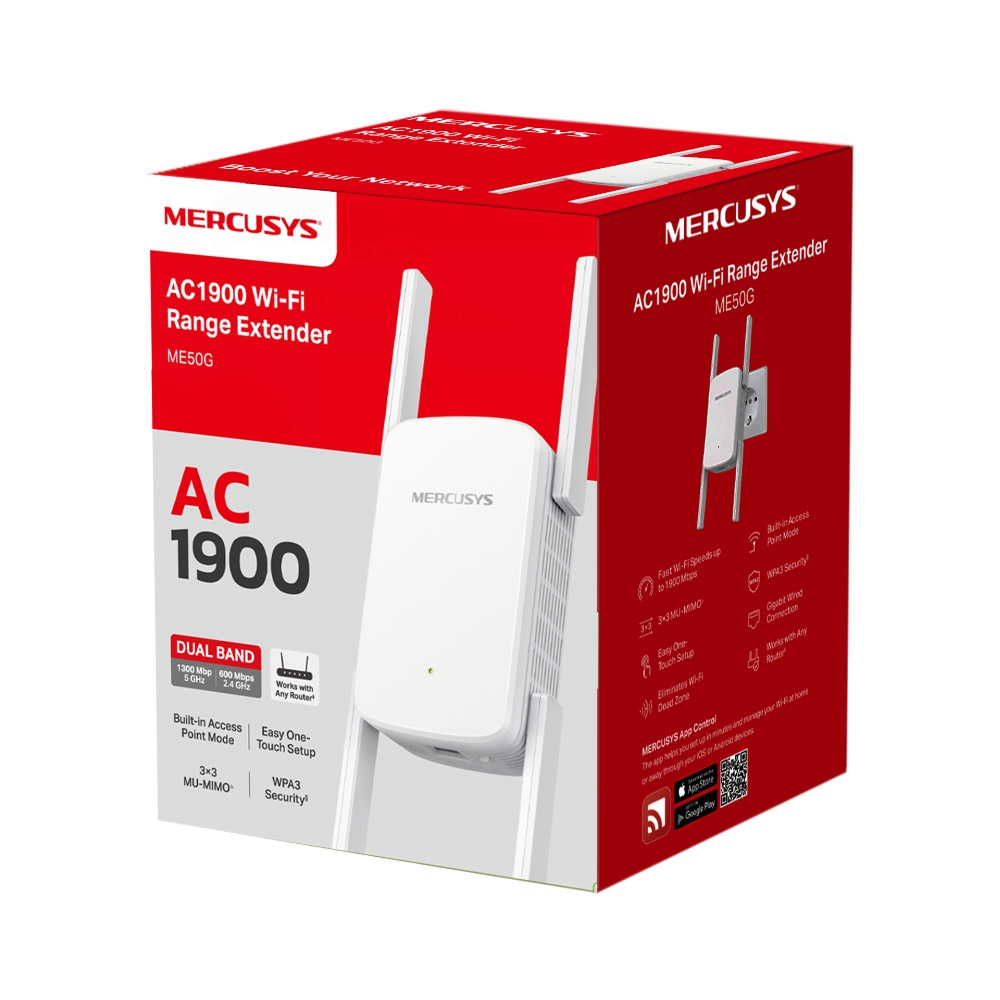 Mercusys ME50G AC1900 WLAN-Repeater