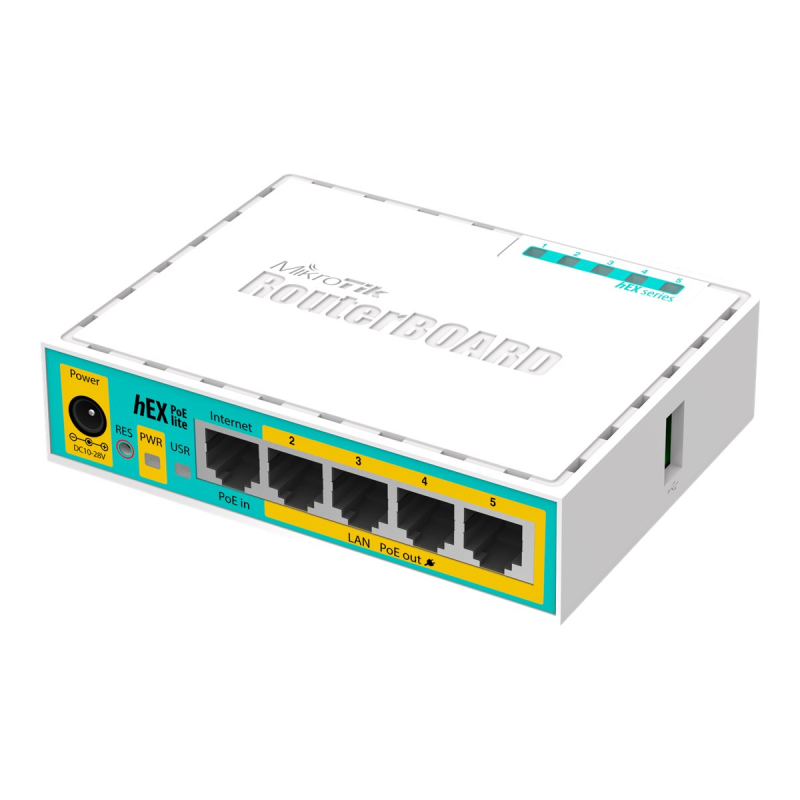 MikroTik hEX PoE lite Router