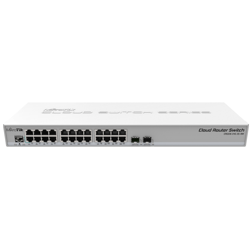 MikroTik CRS326-24G-2S+RM Switch