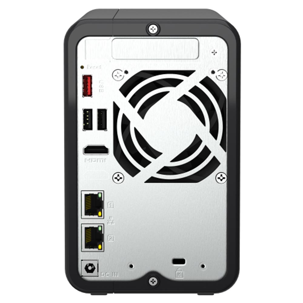 QNAP TS-264-8G 2-Bay, 2 x M.2 Slots, 2.5GbE Desktop NAS, 2-Bay 8GB RAM