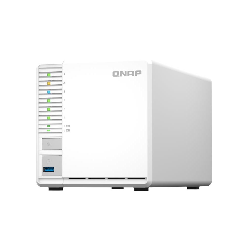 QNAP TS-364-8G 3-Bay, 2X M.2 Slot, 2.5GbE Tower NAS