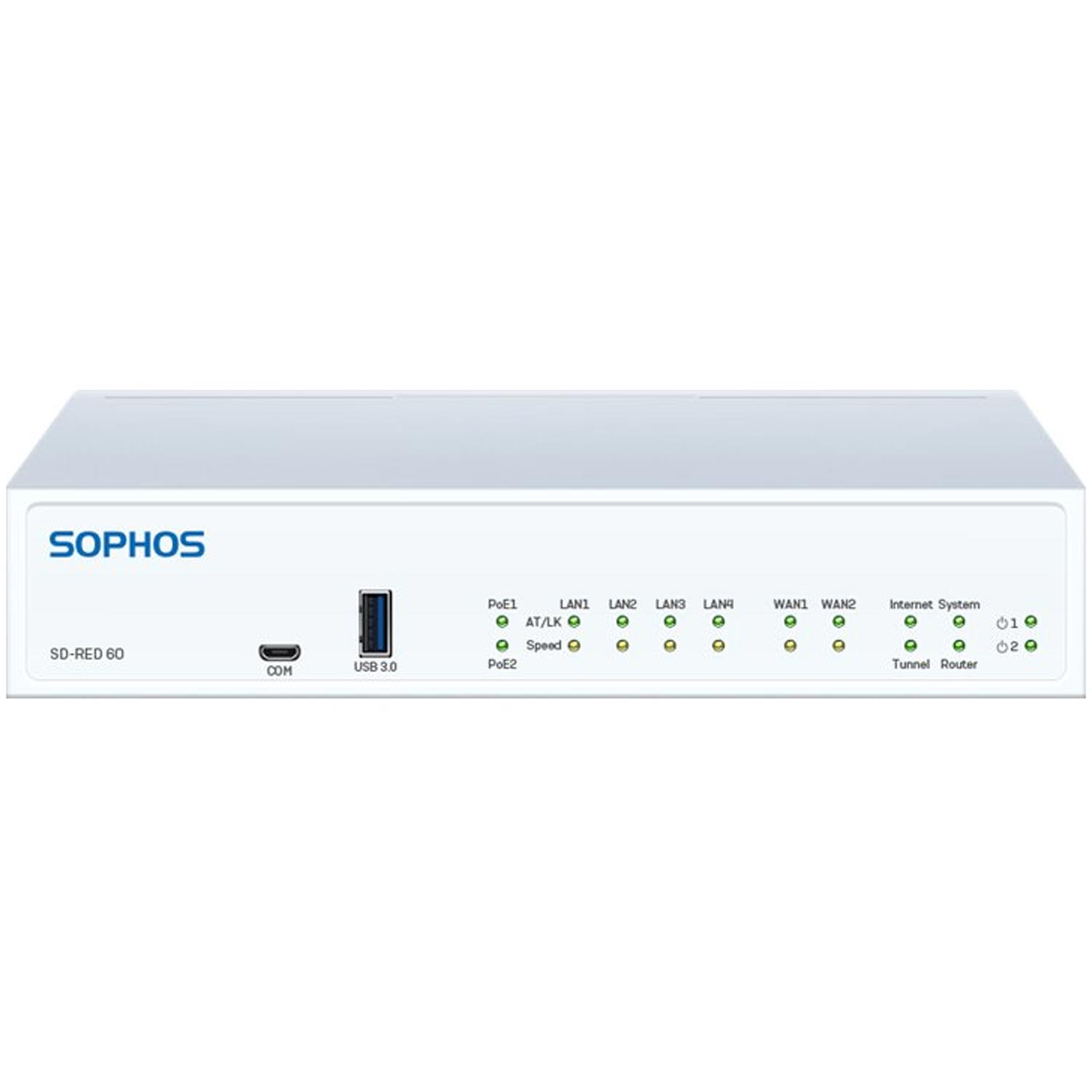 Sophos SD-RED 60 Rev.1 Appliance MME EU/UK power cord