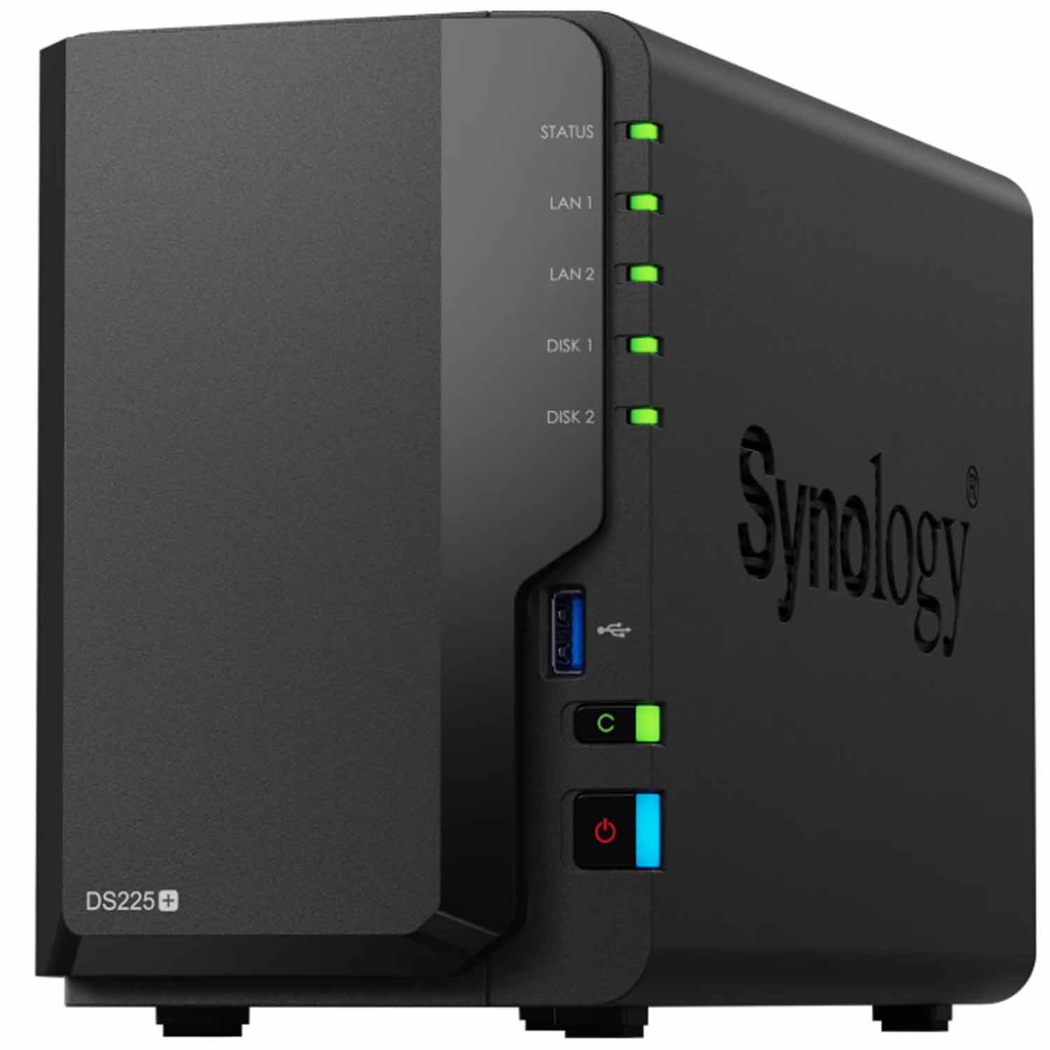 Synology DS225+ 2-Bay NAS für Zuhause, Home Office und Edge