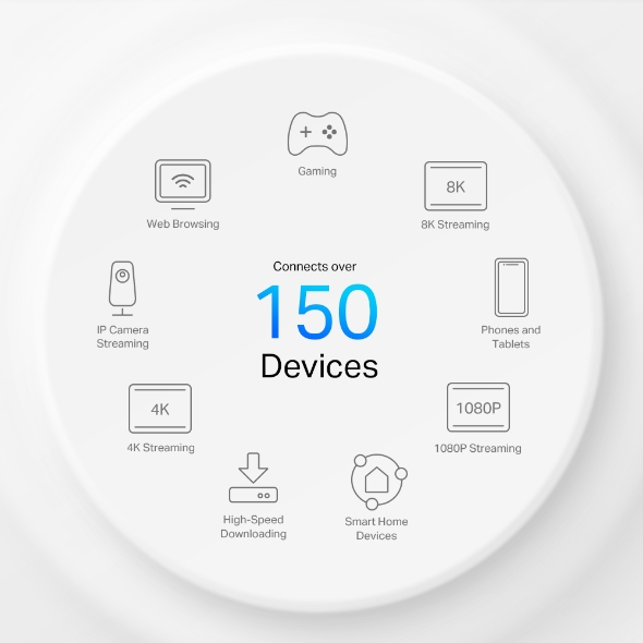 TP-Link Deco X50-5G 5G WLAN Router weiß