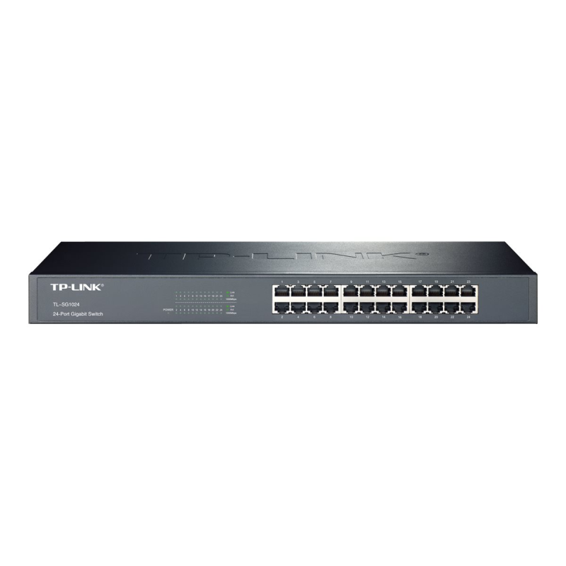 TP-LINK TL-SG1024 24-port Unmanaged Gigabit Rackmount Switch