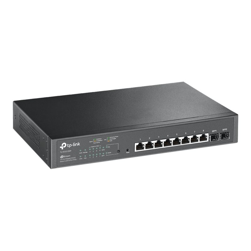 TP-LINK TL-SG2210MP Jetstream 10-Port Gigabit Switch