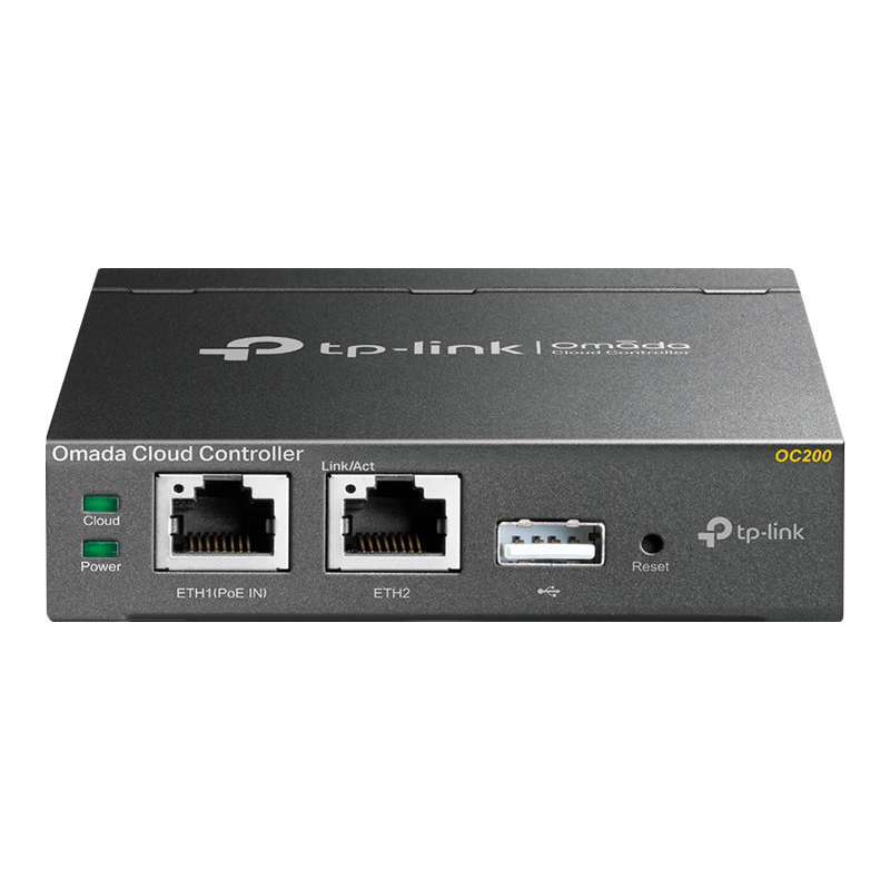 TP-Link OC200 Omada Hybrid PoE Cloud Controller für EAP Serie grau metallic