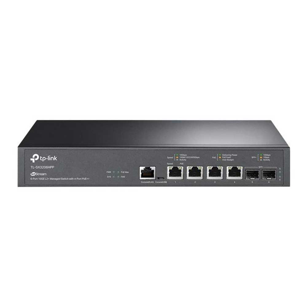 TP-Link TL-SX3206HPP Managed Switch 4-Port 10G & 2-Port 10GE SFP+