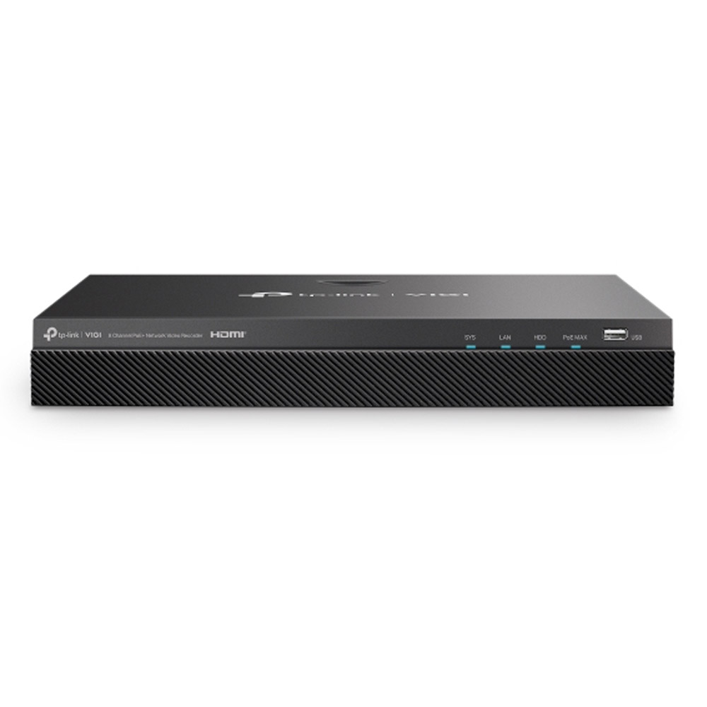 TP-Link VIGI NVR2008H-8MP 8 Kanal PoE Netzwerk Video Recorder