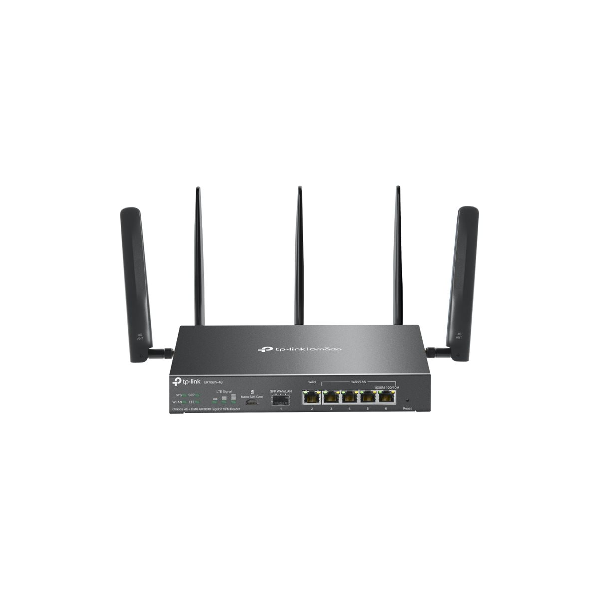 TP-Link Omada ER706W-4G Router WiFi 6 AX3000