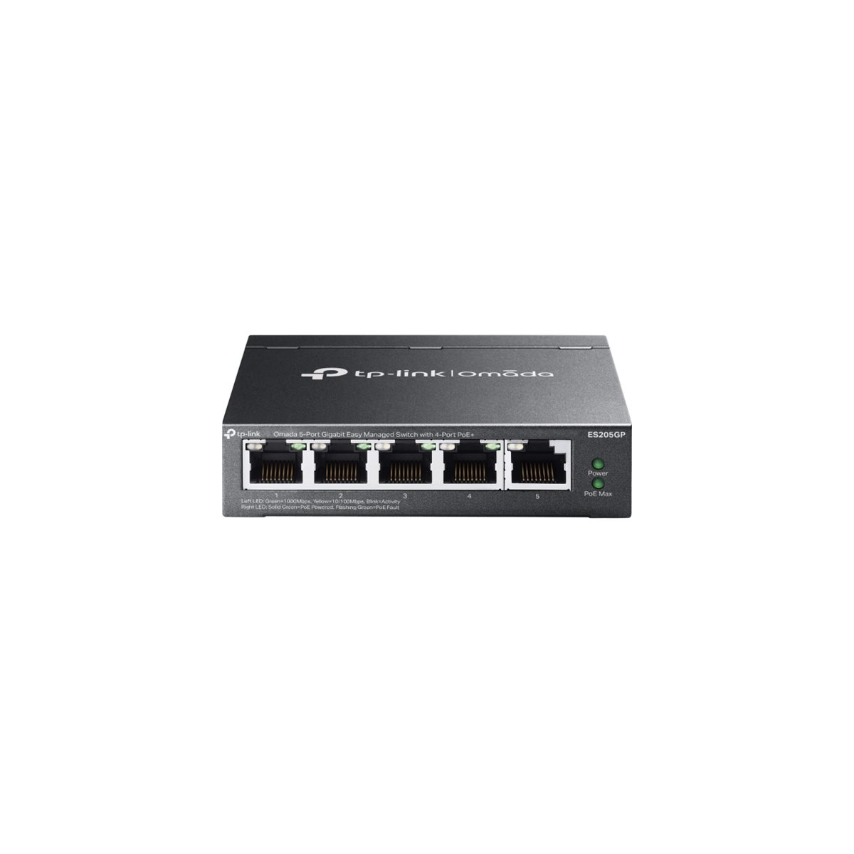TP-Link Omada ES205GP 5-Port Gigabit Switch 65W PoE