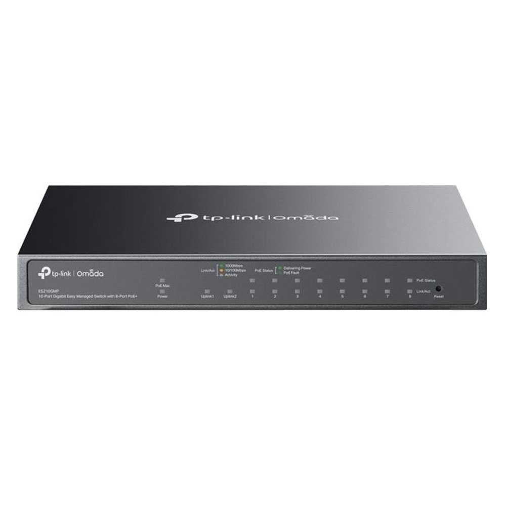 TP-Link Switch 10-Port Gigabit 8 PoE+