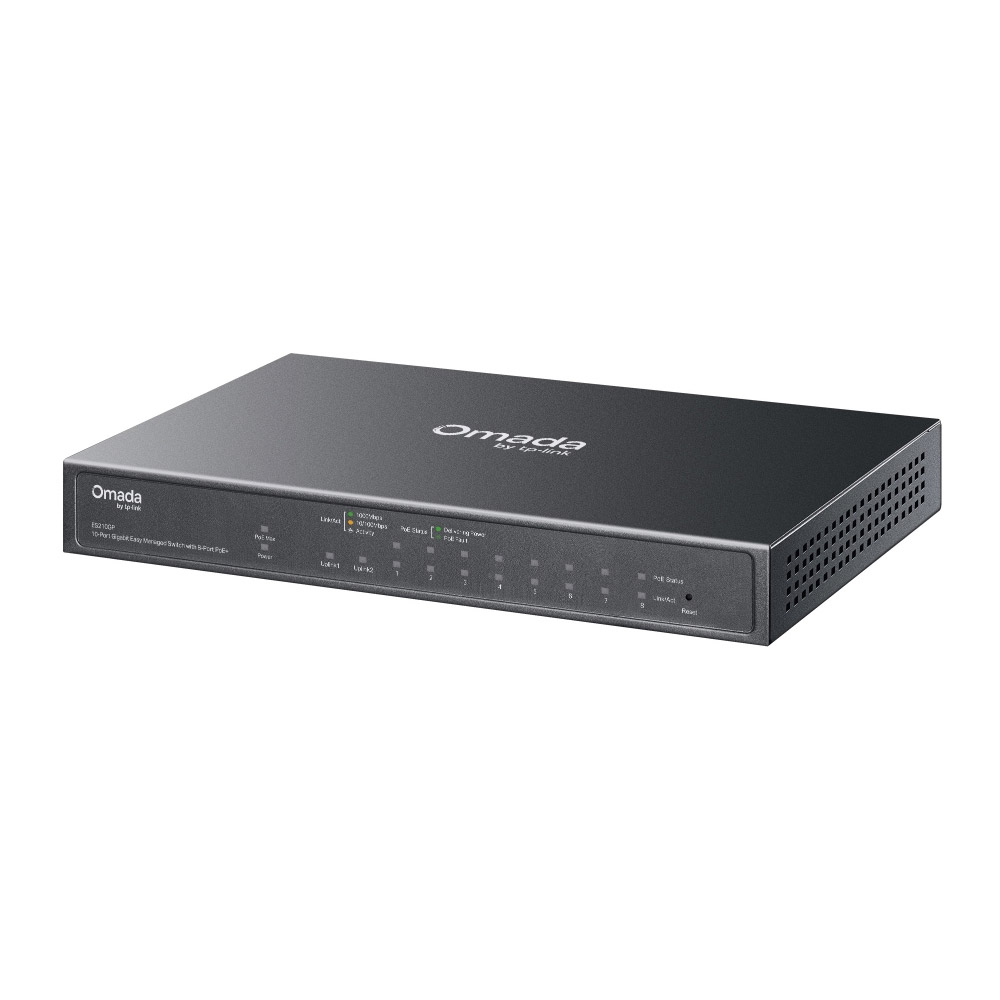 TP-Link Omada ES210GP 10-Port Gigabit-Smart-Switch
