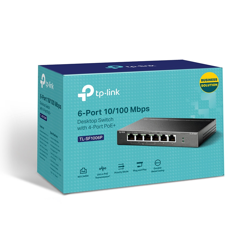 TP-Link TL-SF1006P 6-Port Switch