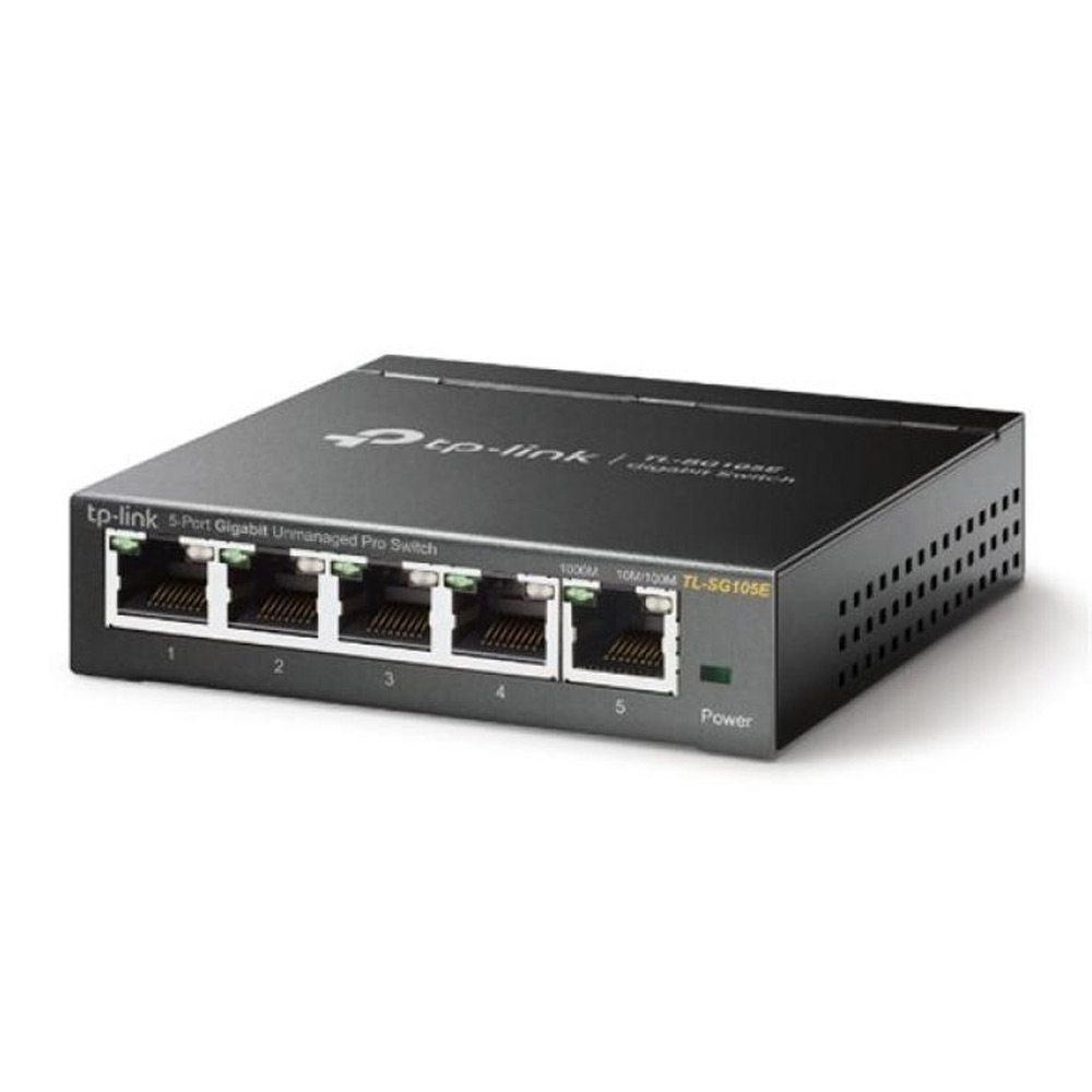 TP-Link TL-SG105E 5-Port Gigabit Netzwerk-Switch