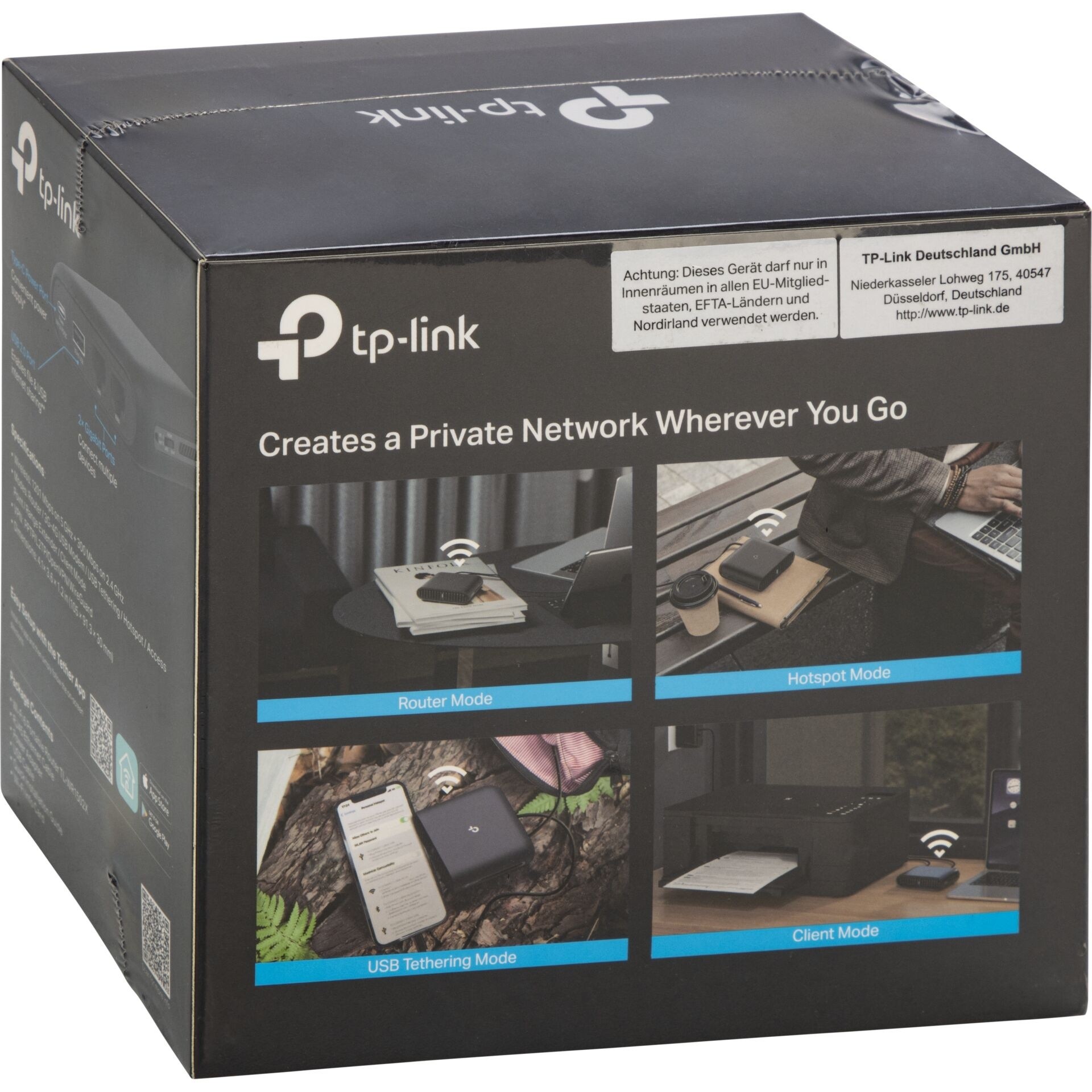 TP-Link TL-WR1502X Wi-Fi 6 Reise-Router