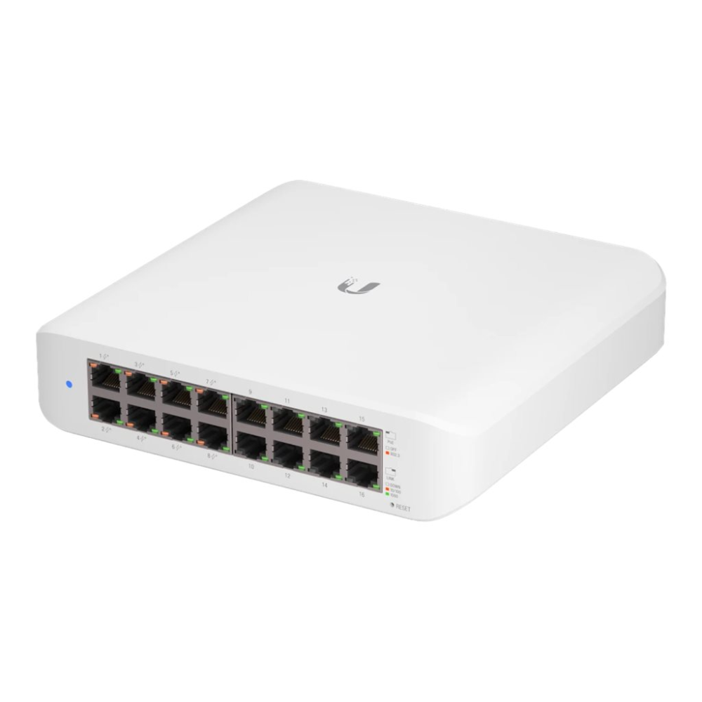 UbiQuiti UniFi Switch Lite USW-Lite-16-POE - Switch - managed - 16 x 10/100/1000 (8 PoE+)