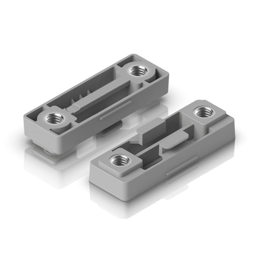 Ubiquiti Käfigmuttern Präzisions-Rackmontagesatz 20er-Pack silber