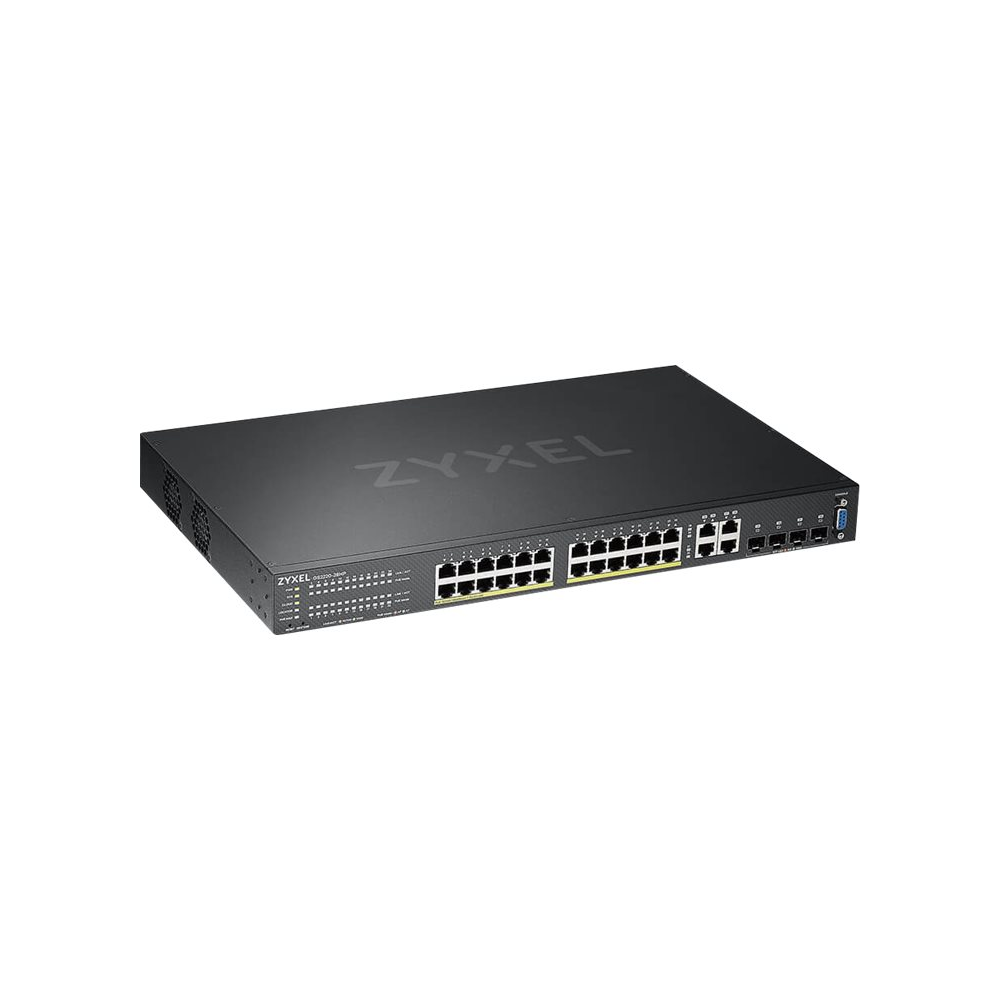 Zyxel Gigabit Ethernet Layer 2 Managed PoE+ Switch mit 24 Ports