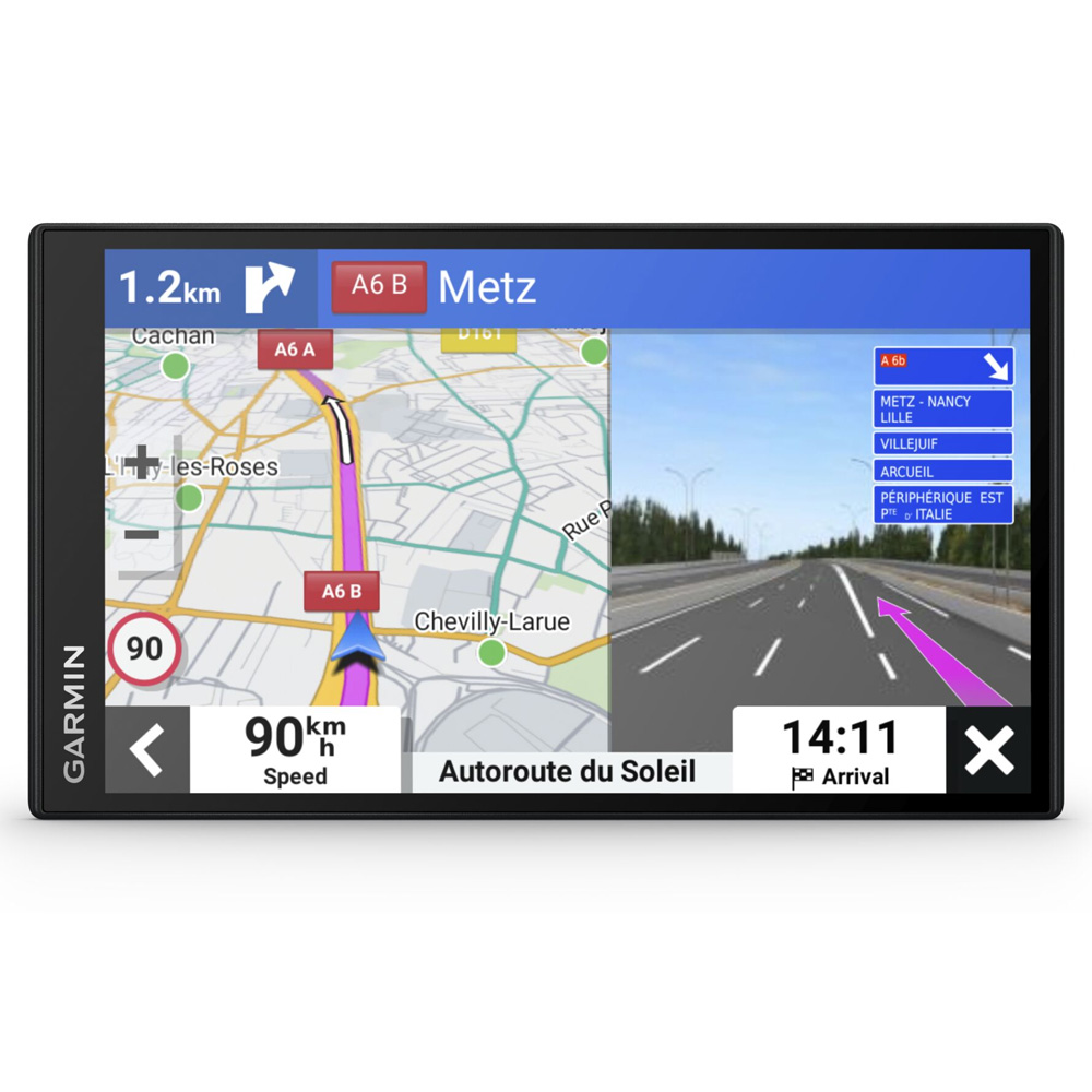 Garmin DriveSmart 76 MT-S Navigationsgerät mit großem 7 Zoll (17,8 cm) HD-Display
