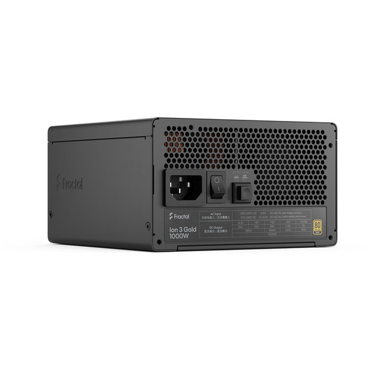 Fractal Design Ion 3 Gold Netzteil 1000W schwarz
