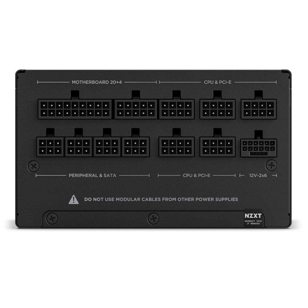 NZXT C1200 Gold Netzteil 1200W schwarz