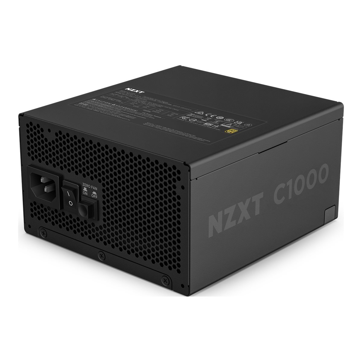 NZXT C1000 Gold 1000W ATX 3.1 Netzteil schwarz