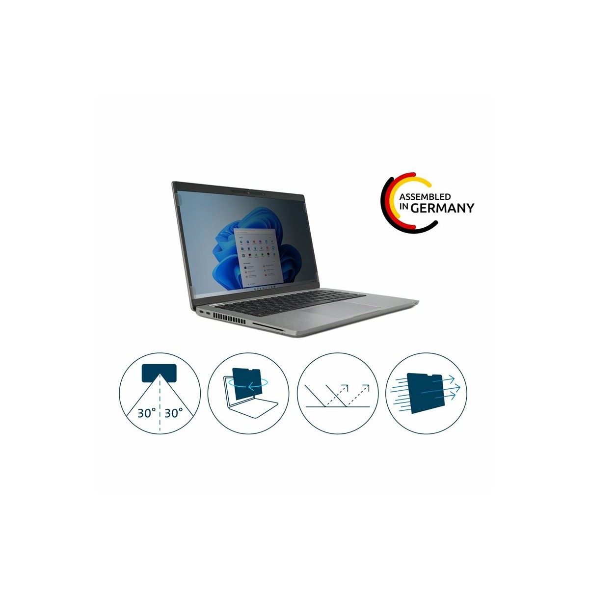 Kensington 626462 Blickschutzfilter 35,6 cm (14 Zoll) 16:9 für Notebooks