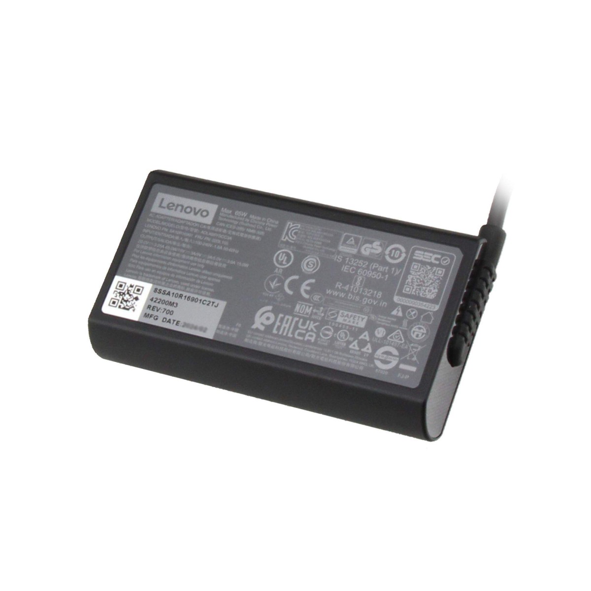 Lenovo ThinkPad Slim 65W Netzteil schwarz