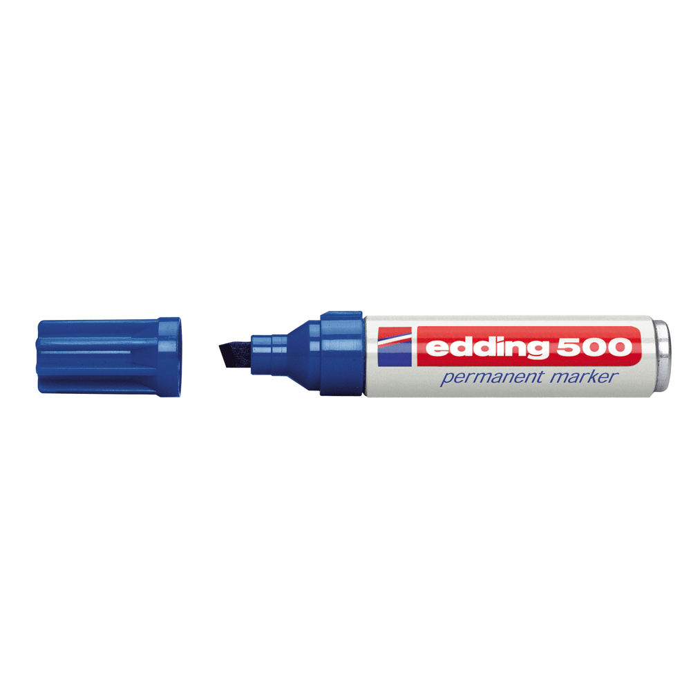 Edding Permanentmarker 500 2-7mm blau