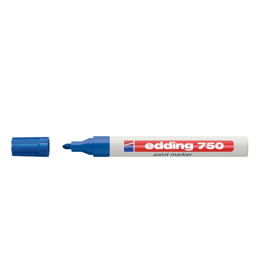 Edding Lackmarker 750 2-4mm blau
