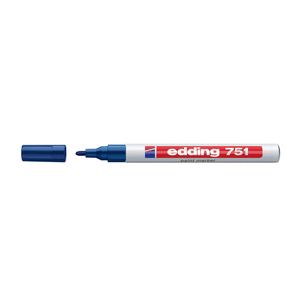 Edding Lackmarker 751 1-2mm blau