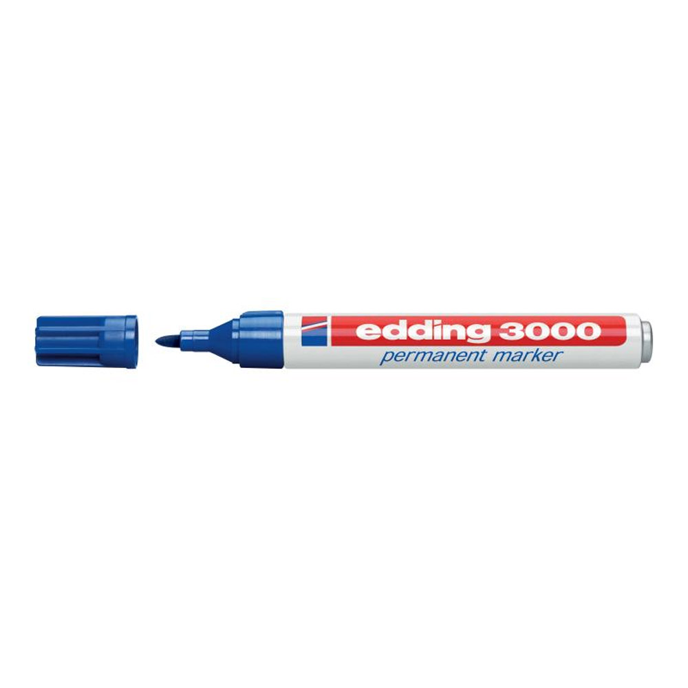Edding 3000 Permanentmarker blau
