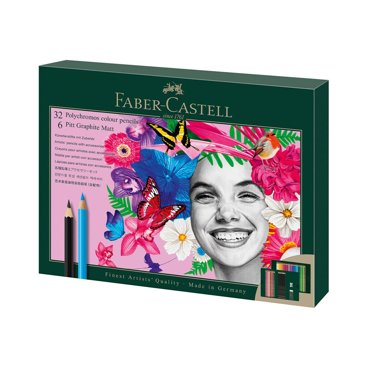 Faber-Castell 210053 Zeichenset 40-teilig